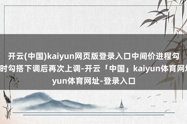 开云(中国)kaiyun网页版登录入口中间价进程勾搭七个交往时勾搭下调后再次上调-开云「中国」kaiyun体育网址-登录入口